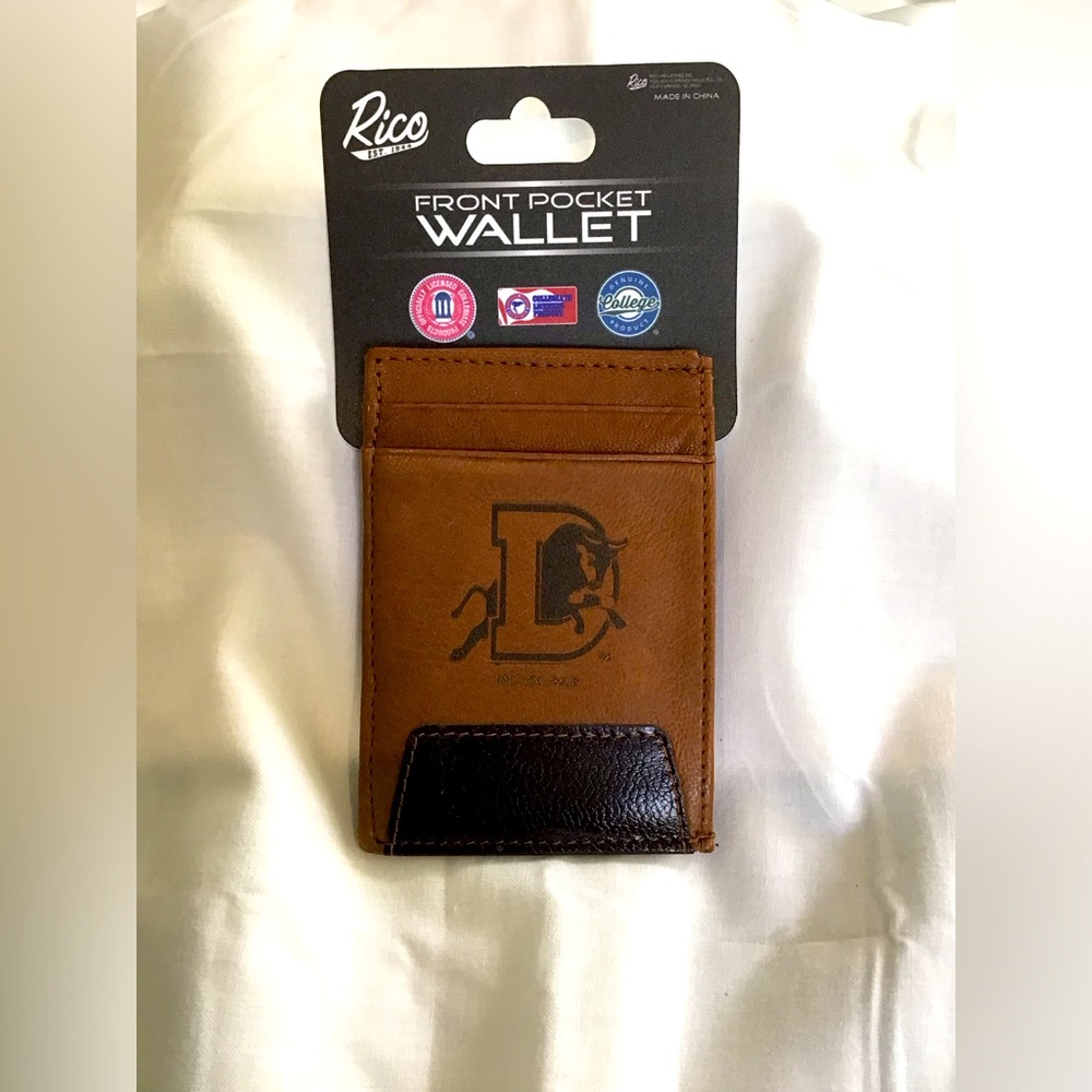Durham bulls premium front pocket wallet